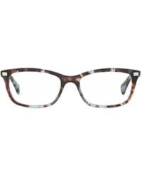 Polo Ralph Lauren - Ra7089 Tortoiseshell-Effect Rectangle-Frame Glasses - Lyst
