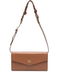 Miu Miu - Mini sac à main en cuir - Lyst