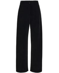 Sportmax - Velvet Trousers - Lyst