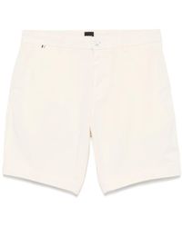 BOSS - Gabardine Chino Shorts - Lyst
