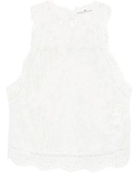 Ermanno Scervino - All-over-embroidered Top - Lyst