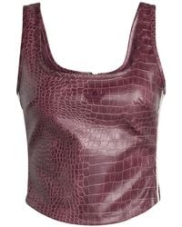 adidas Originals - Pleather Corset - Lyst