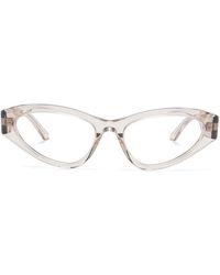 Balenciaga - Brille Mit Eckigem Gestell - Lyst