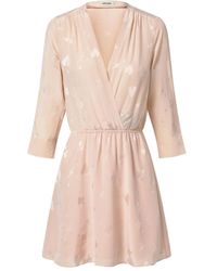 Zadig & Voltaire - Robe Courte En Soie - Lyst