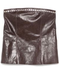 Paloma Wool - Leather Mini Skirt - Lyst