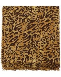 Isabel Marant - Alecia Leopard-Print Scarf - Lyst