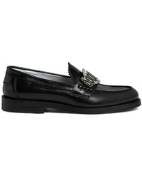 DSquared² - Mocasines con placa del logo - Lyst