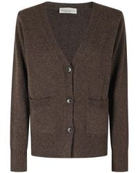 Roberto Collina - V-Neck Patch-Pocket Cardigan - Lyst