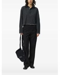 mfpen - Cropped Check Polo - Lyst