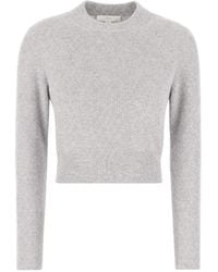 Malo - Ribbed-Knit Cropped Sweater - Lyst