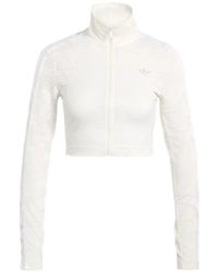 adidas - Sudadera A Rayas Con Cremallera - Lyst