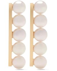 Tasaki - 18Kt Collection Line Balance Plus Earrings - Lyst