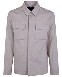 People Of Shibuya - Kanazawa Shirt Jacket - Lyst