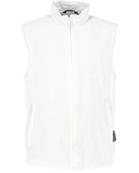 Fay - Zip Sleeveless Gilet - Lyst