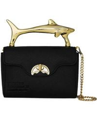 Sprayground - Golden Fang Shark Tote Bag - Lyst