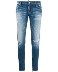 DSquared² - Jeans jeans de taille moyenne - Lyst