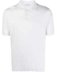 Ballantyne - Short-Sleeve Cotton Polo Shirt - Lyst