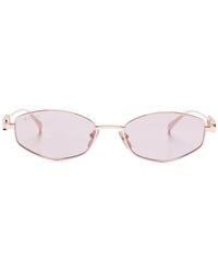 Gucci - Crystal-Embellished Geometric-Frame Sunglasses - Lyst
