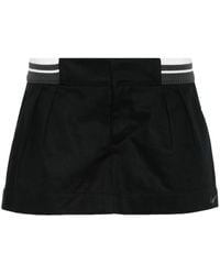 Nike - Swoosh Twill Mini Skirt - Lyst