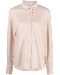 Max Mara - Long-Sleeved Virgin Wool Shirt - Lyst