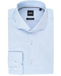 BOSS - コットン シャツ - Lyst