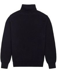 Sebago - High-Neck Ribbed Sweater - Lyst