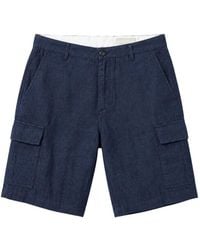 Seventy - Linen Cargo Shorts - Lyst