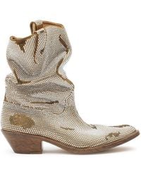 Maison Margiela - Tabi 55Mm Slouchy Western Boots - Lyst