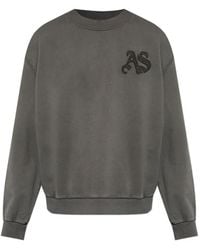 AllSaints - Insignia Crewneck Sweatshirt - Lyst