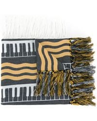 Undercover - Striped Scarf - Lyst