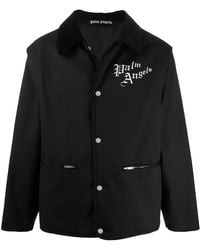 Palm Angels - Denim Jas - Lyst