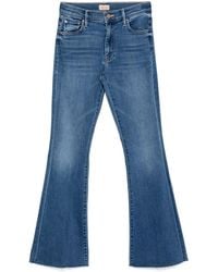 Mother - The Weekender Fray Flared Jeans - Lyst
