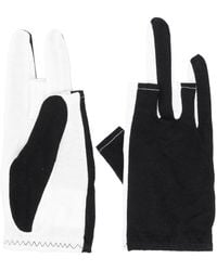 Yohji Yamamoto - Contrasting Panelled Cotton Gloves - Lyst