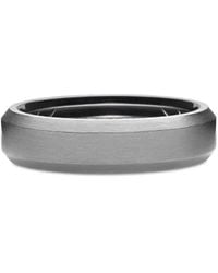 David Yurman - Beveled Bandring 6Mm - Lyst