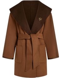 KARL LAGERFELD - Belted Coats - Lyst