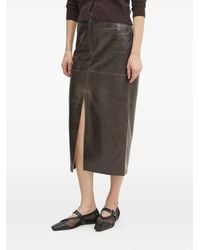 Day Birger et Mikkelsen - Jupe Fendue À Coupe Mi-Longue - Lyst