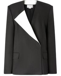 Genny - Contrasting~Panel Blazer - Lyst