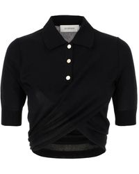 Sportmax - Jersey Polo Top - Lyst