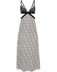 Nina Ricci - レースインサート ドレス - Lyst