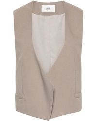Ami Paris - Open-Front Waistcoat - Lyst