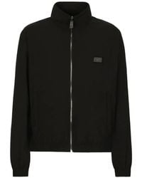 Dolce & Gabbana - Zip Bomber Jacket - Lyst