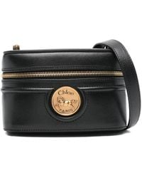 Chloé - Horse Medal Leather Shoulder Bag - Lyst