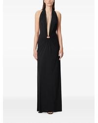 Amazuìn - Joele Halter V-Neck Maxi Dress - Lyst