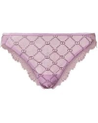 Twinset - Culotte Bordée De Dentelle - Lyst