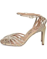 Bibi Lou - Crystal-Embellished Heeled Sandals - Lyst