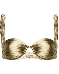 Isa Boulder - Twisted-straps Reversible Bikini Top - Lyst