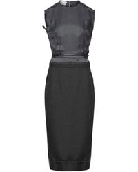 Maison Margiela - Panelled Pencil Dress - Lyst