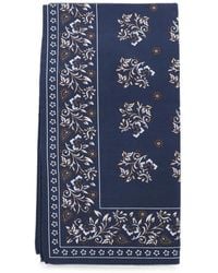 Canali - Floral-Print Bandana - Lyst