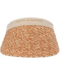 Helen Kaminski - Visière Tressée En Raphia - Lyst