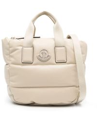 Moncler - Mini Caradoc Leather Tote Bag - Lyst